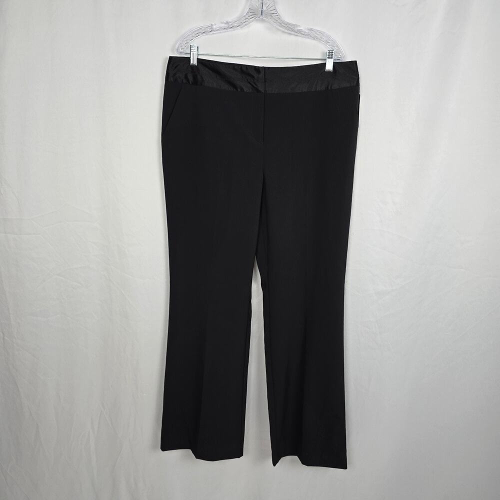Attention Slacks Pants Women's 16 Black Boot NWT
